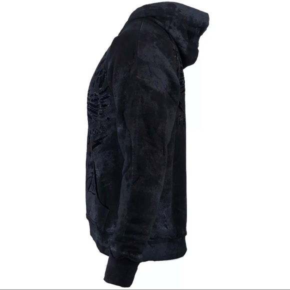 ARCHAIC AFFLICTION Hoodie BLACK TIDE - Picture 5 of 12